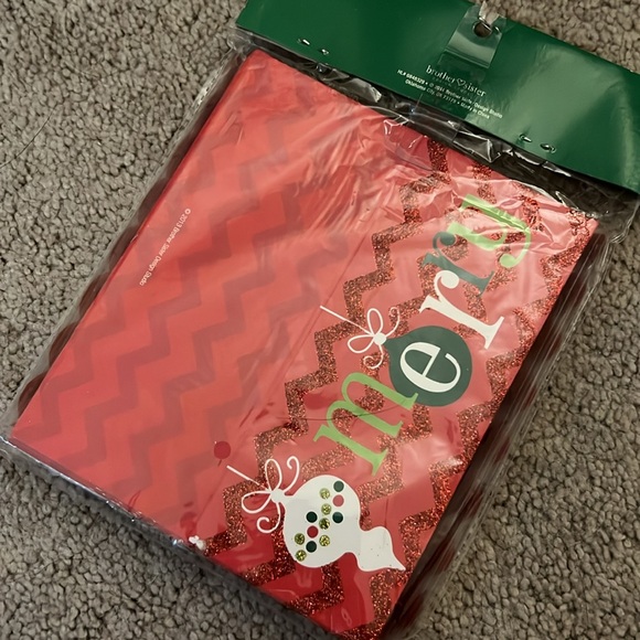 Treat bag toppers with bags, Christmas themed - Picture 2 of 2